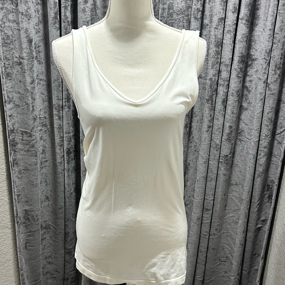 Women’s white Nine West tank top - Picture 1 of 2